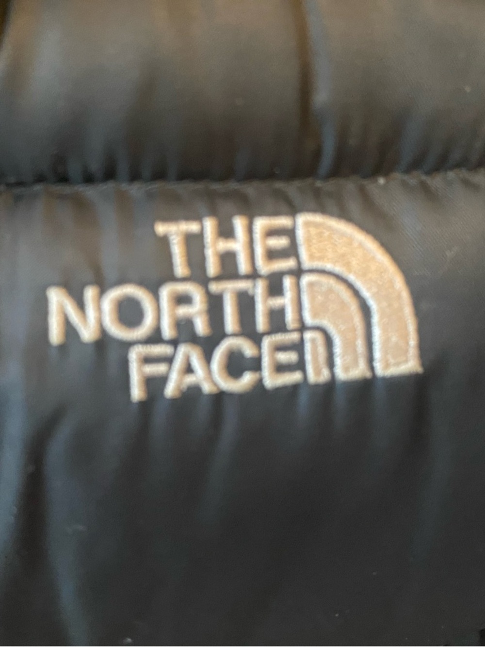 The North Face Black Quilted Down Bomber Jacket - Picture 5 of 6